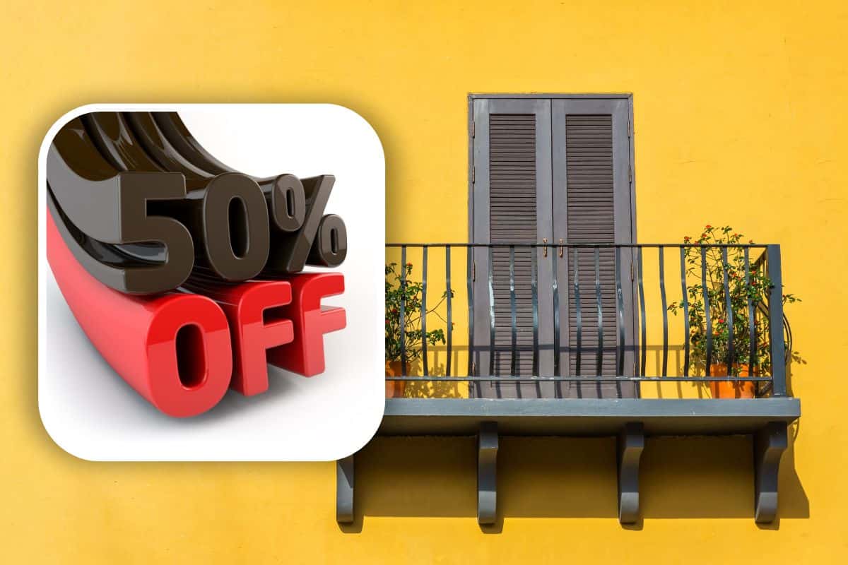 Bonus balconi: detrazione del 50%
