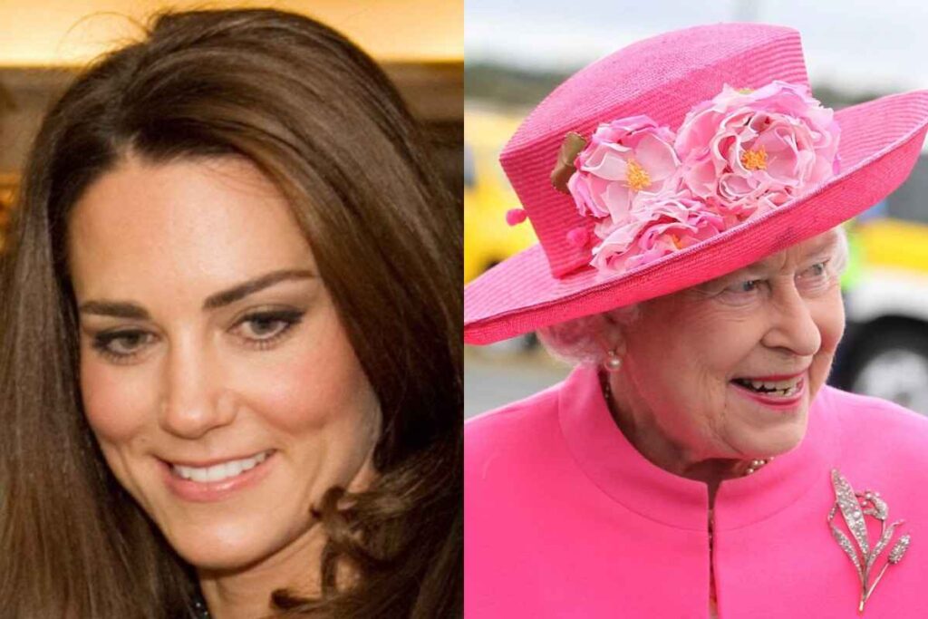 Kate ricorda la Regina Elisabetta