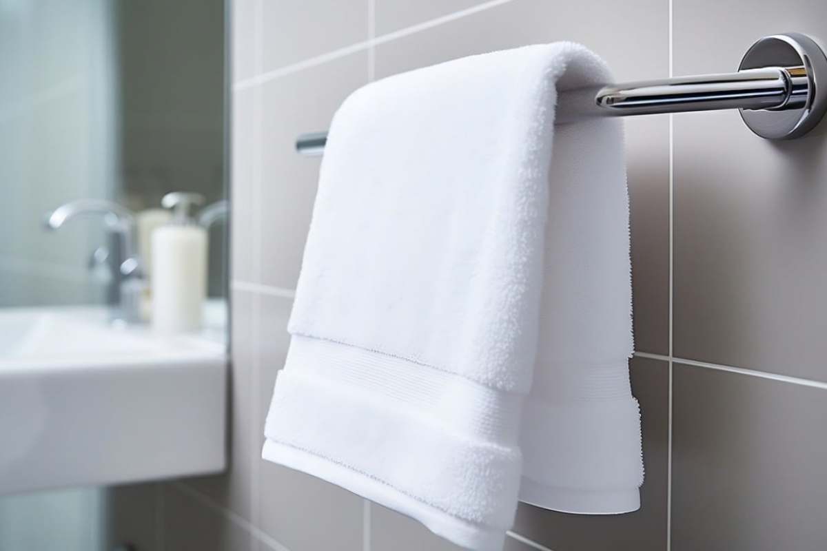 Sei modi per ordinare gli asciugamani in bagno
