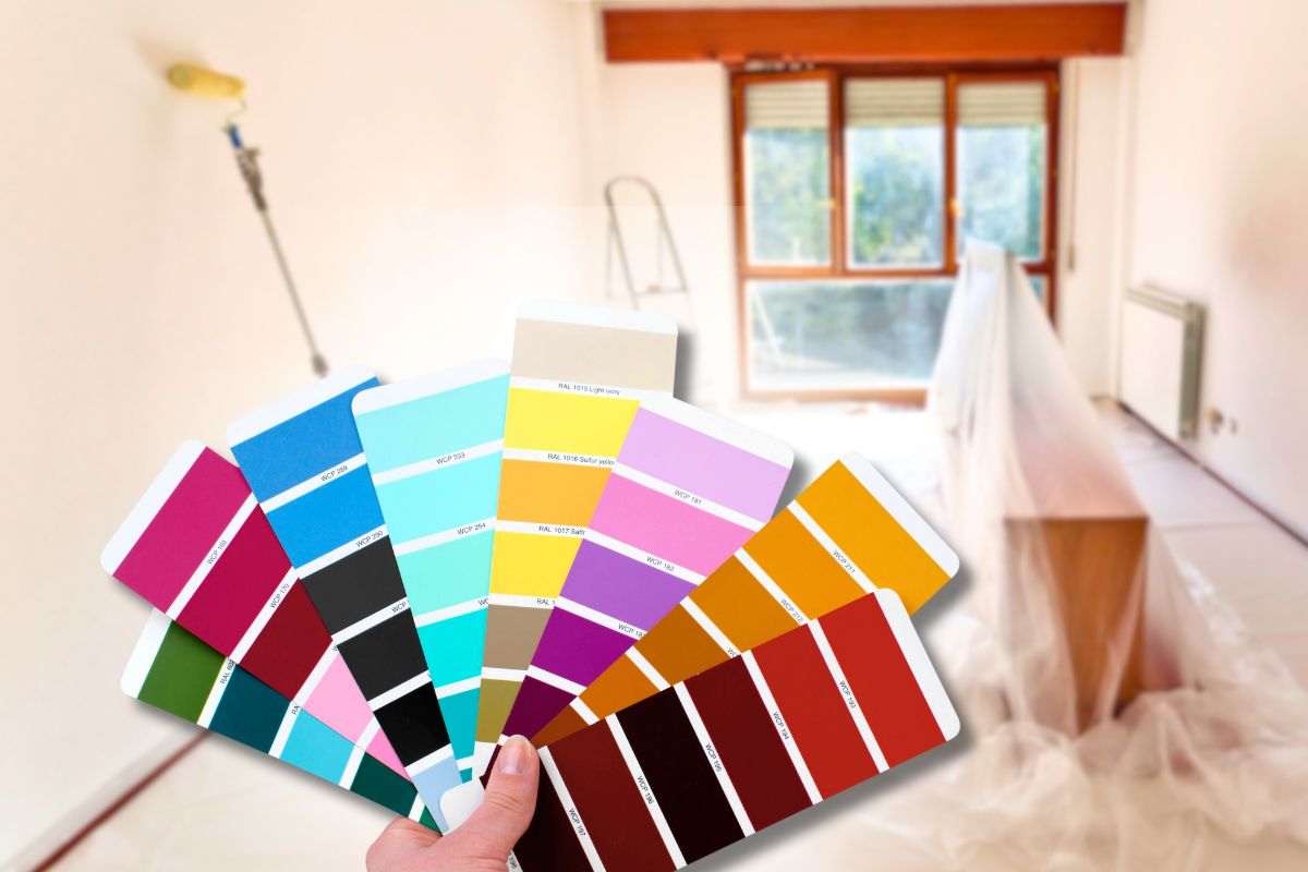Abbinamento, colori dipingere casa: errori da non fare