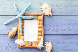 Come realizzare una cornice con delle conchiglie